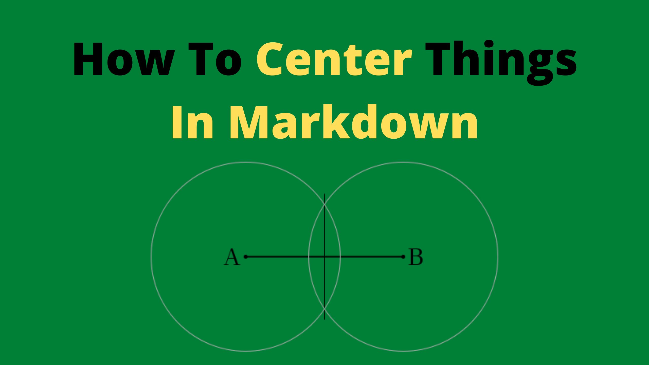 Markdown center